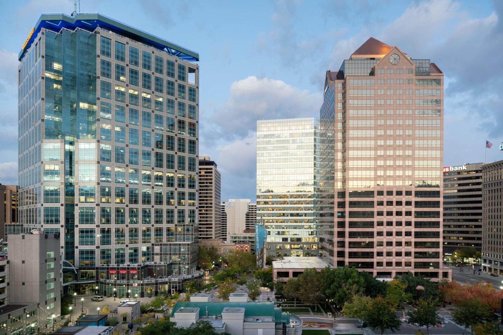 Marriott Salt Lake City Center Exterior foto