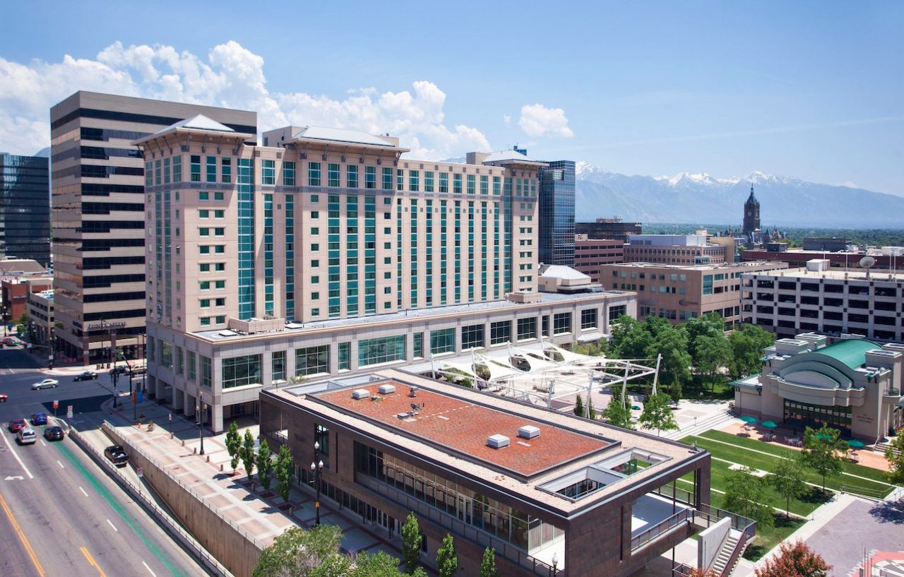 Marriott Salt Lake City Center Exterior foto